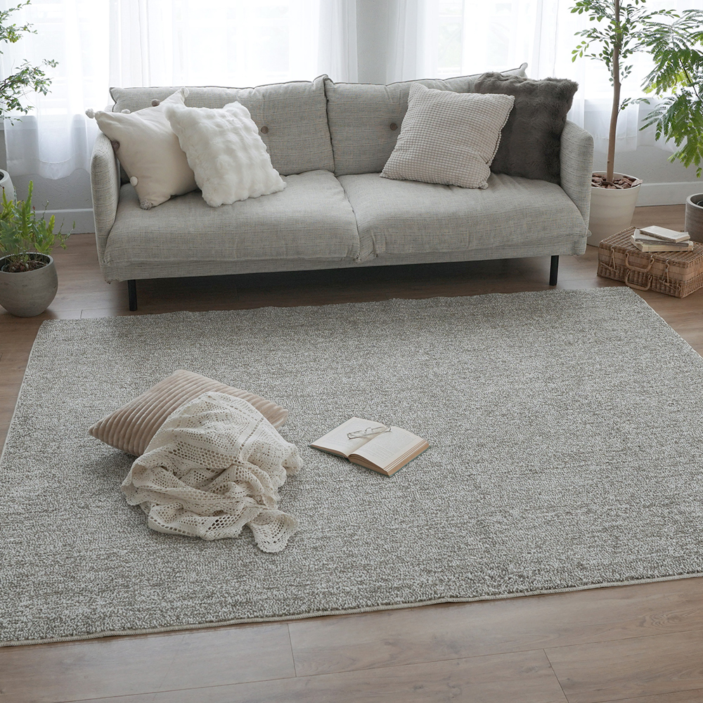 洗える抗菌防臭防ダニ ミックスラグ