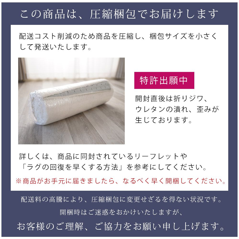 EXマイクロ新2層ウレタンラグマット