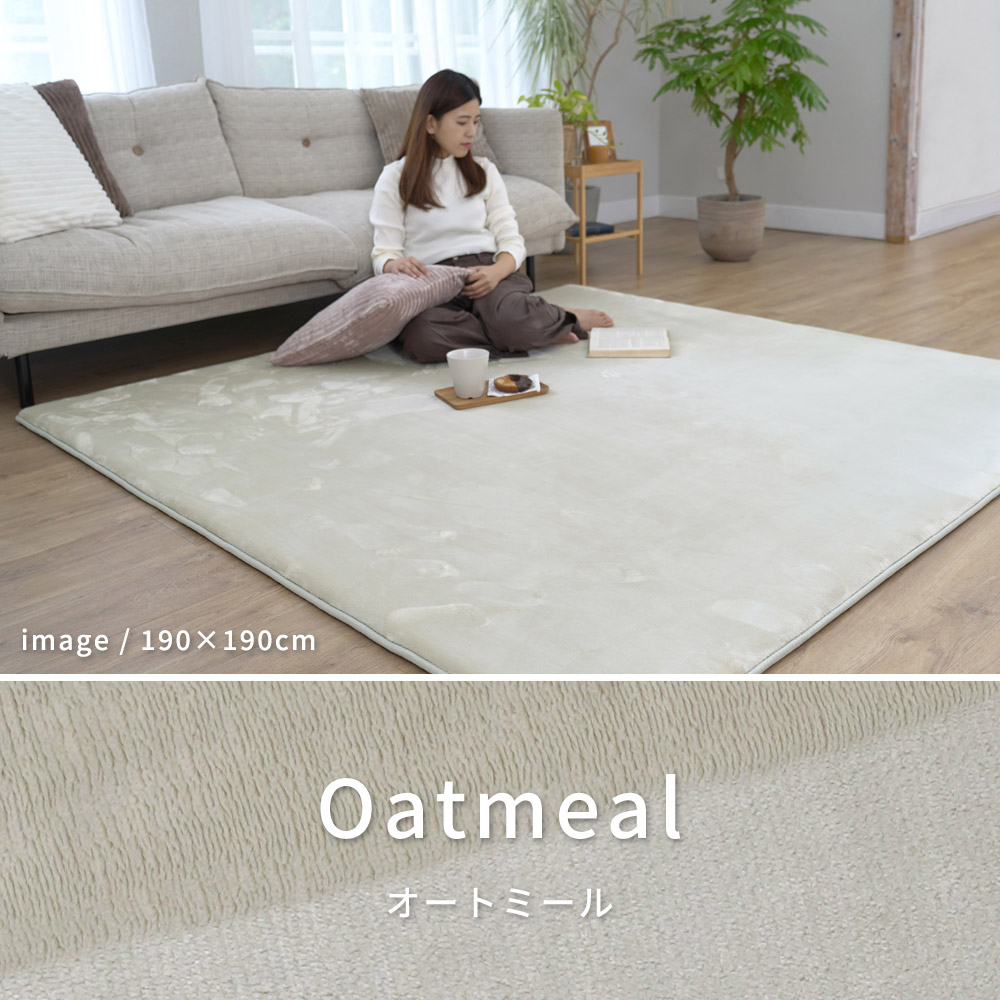 特許取得の2層構造で極上のもっちり「高反発2層ウレタンフランネルボリュームラグ」