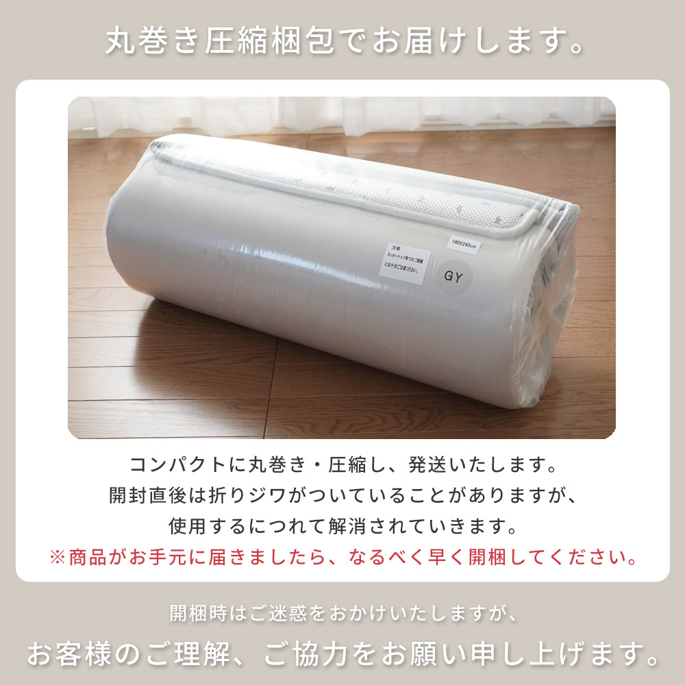 特許取得の2層構造で極上のもっちり「高反発2層ウレタンフランネルボリュームラグ」