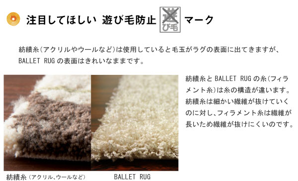 バレエ ラグ