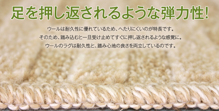 カレルラ ラグ