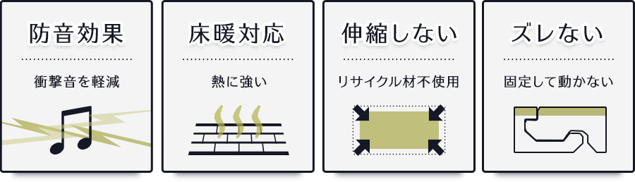 はめ込み式フロアタイル Rigid Clickリジッドクリック 大理石やコンクリート風の石目調・アンティークな木目調は防音・床暖対応など高機能